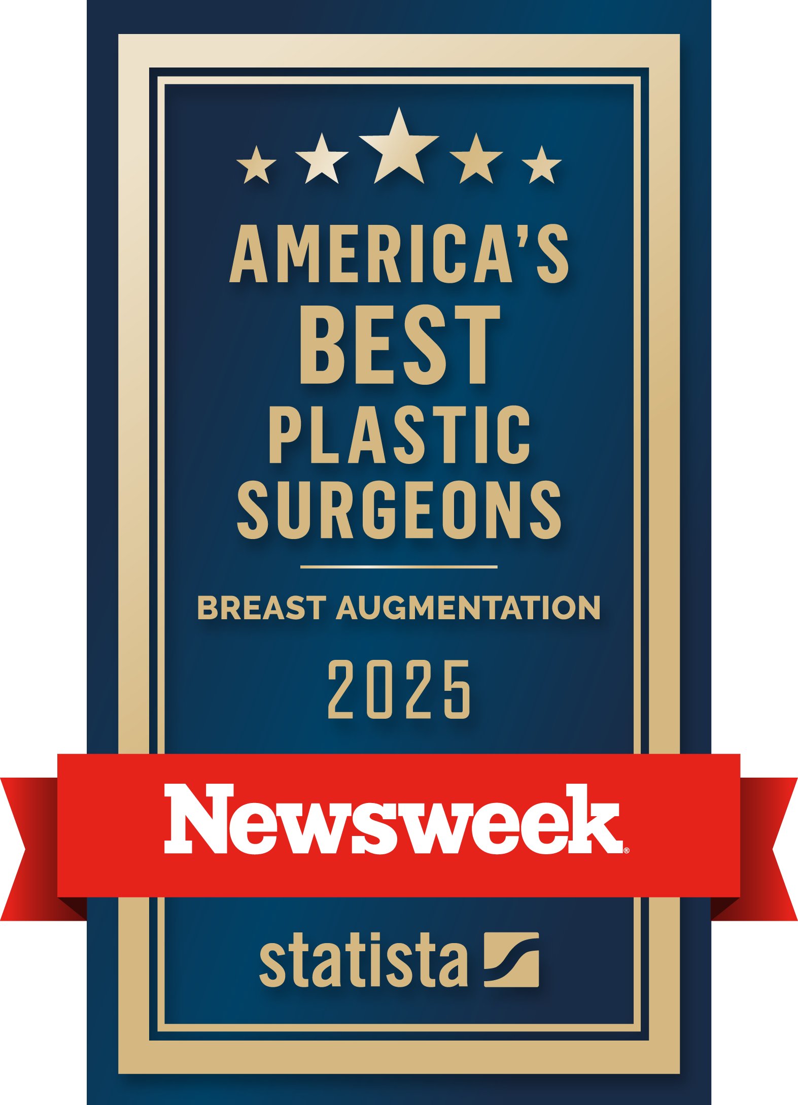 America's Best Plastic Surgeon 2025 Newsweek Award