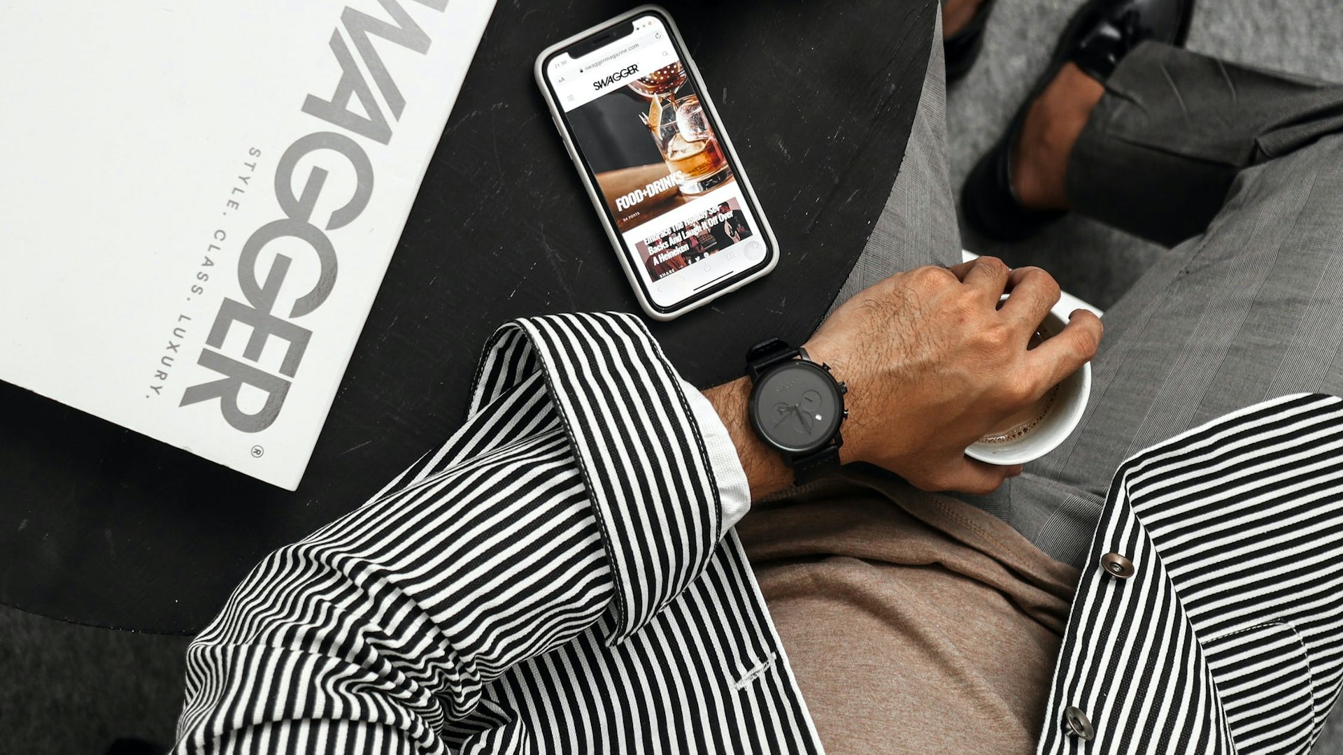 Man with watch Man with watch