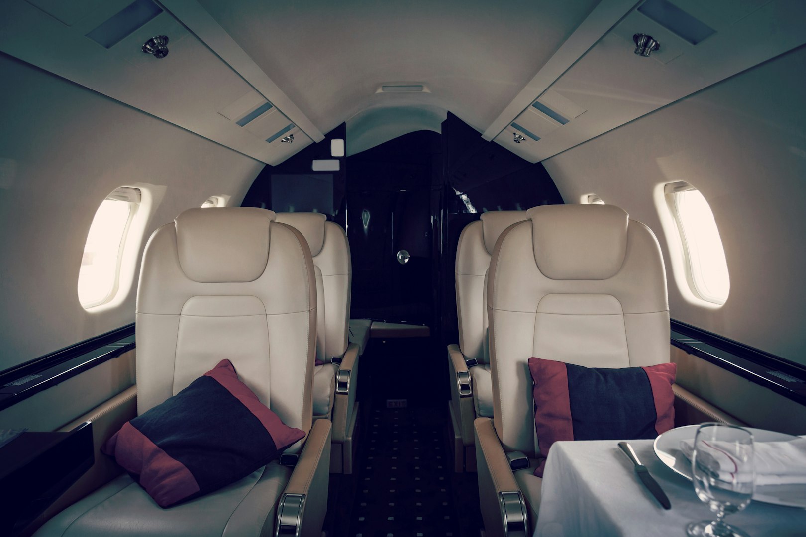 inside of jet