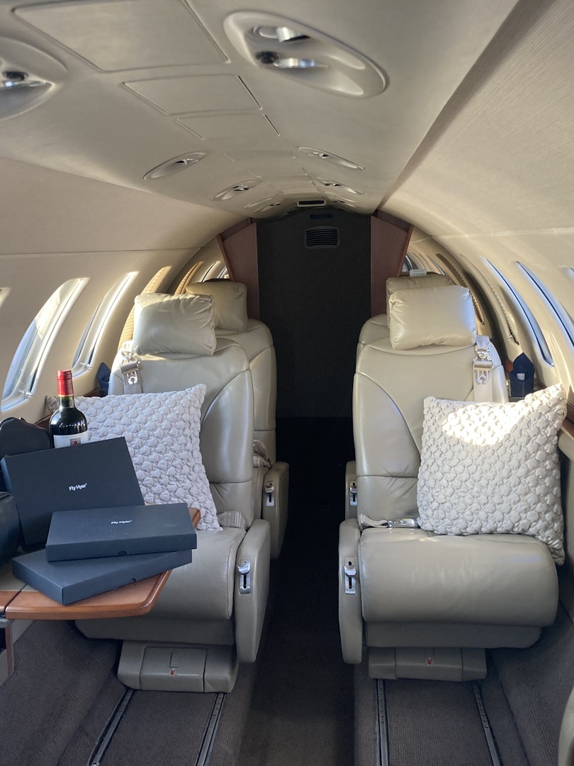 Cessna CJ3 Cabin - Source: Hyer Aviation