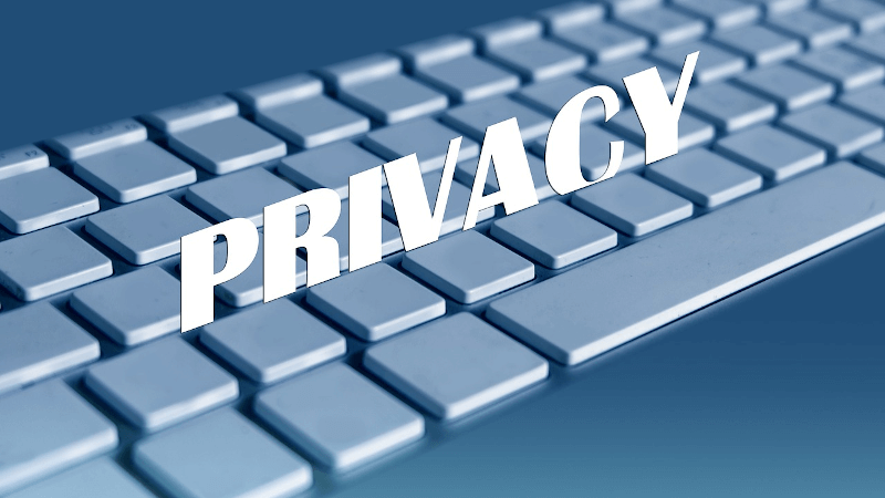 the word privacy on top of a keyboard