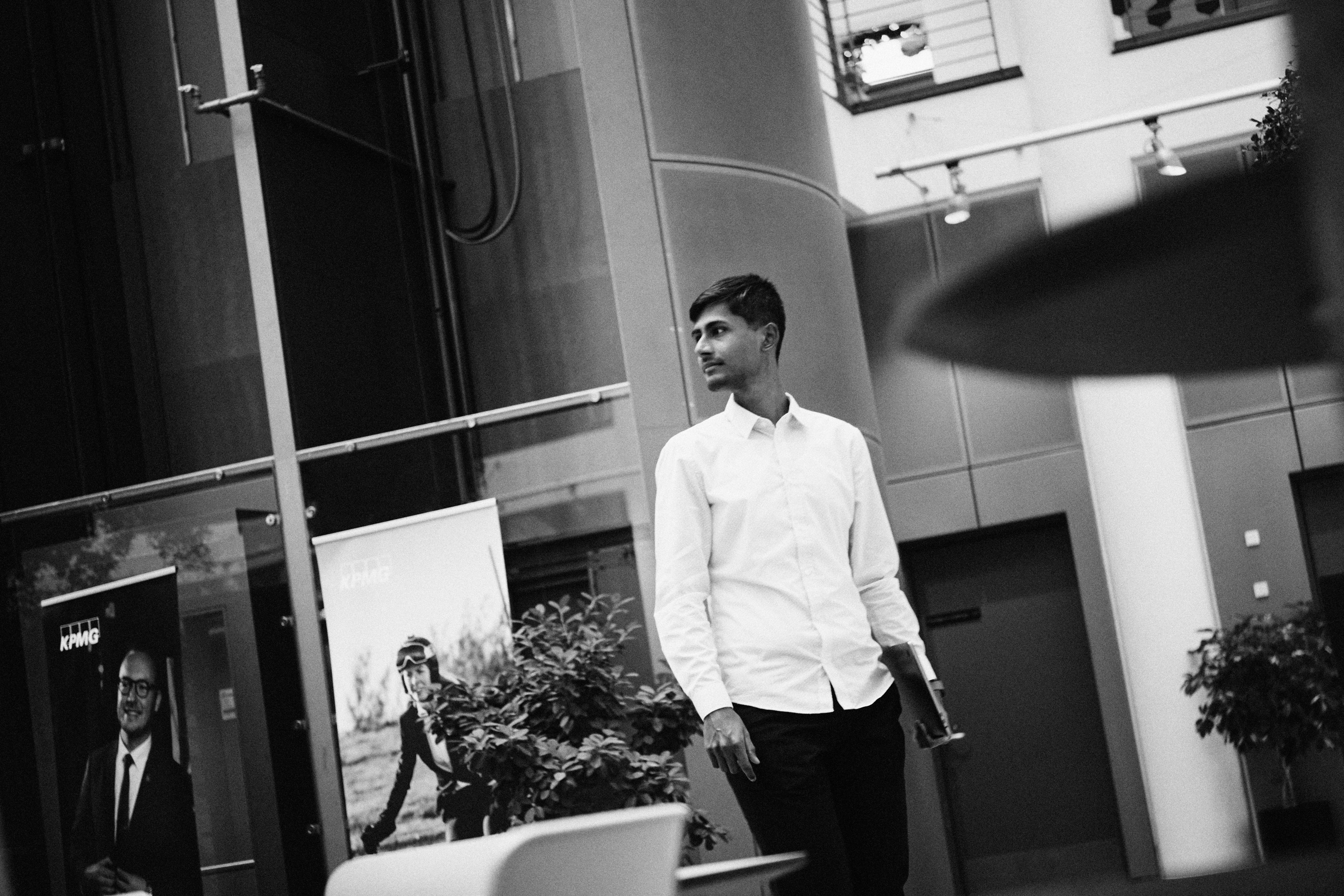 Adithya Sailesh, Business Engineer at Lenus eHealth. Photo by Sebastian Stigsby.