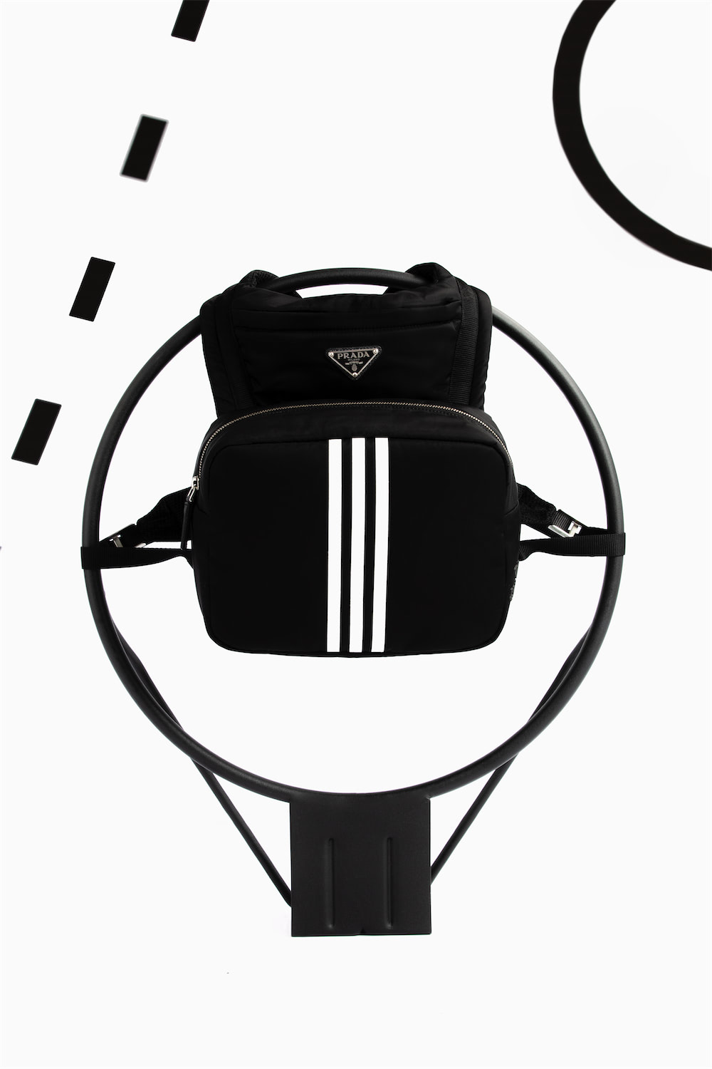 basura Ambigüedad No lo hagas adidas and Prada Unveil Their Slick and Sporty Re-Nylon Line