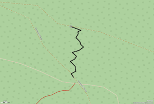 Förstertod Trail Kartenansicht