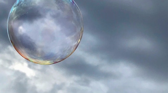 Laura took this photo as part of a series of soap bubbles on a grey afternoon in the local park while playing with her 2 sisters. Photography became a passion of hers during lockdown and homeschooling. 