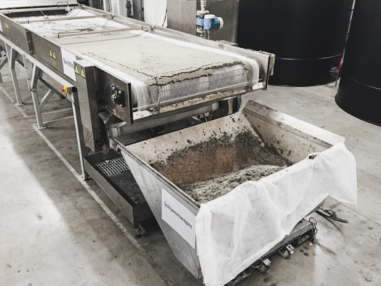 Bandfilter Wastewater System Ctech Europe