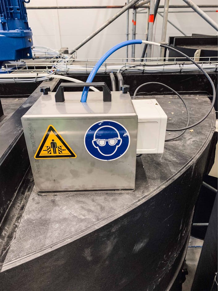 Sistema de control de PH en el tanque