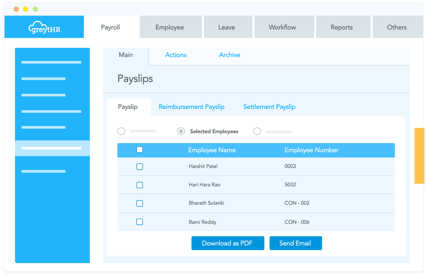 Automated payroll