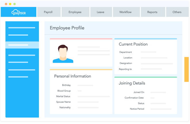 employee profile