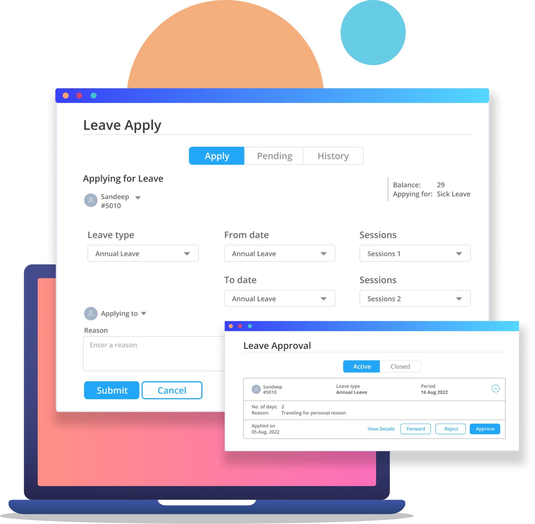 Leave Apply by ESS