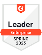 G2 -Leader Eterprise Spring 2023