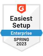 G2 -Easiet Setup Enterprise Spring 2023