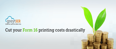 Cut your Form 16 printing costs drastically