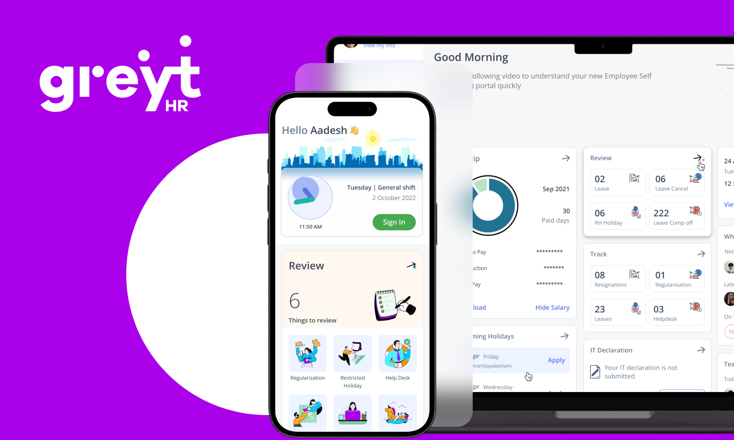 GreytHR preview