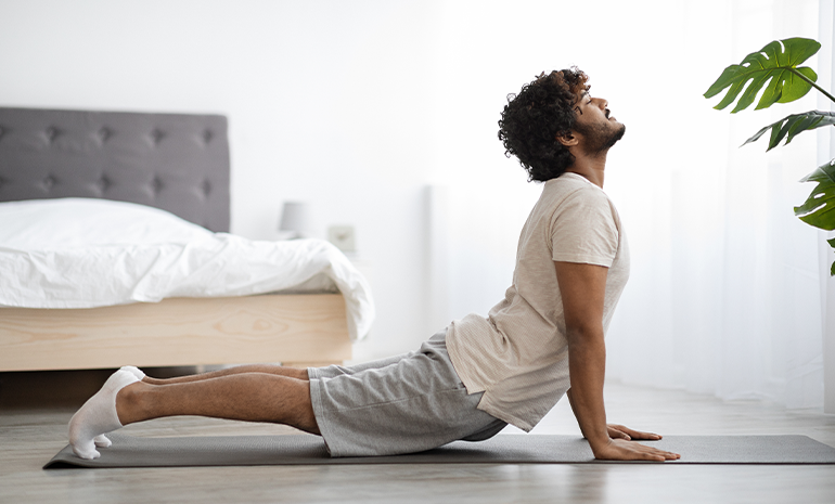 person exercising