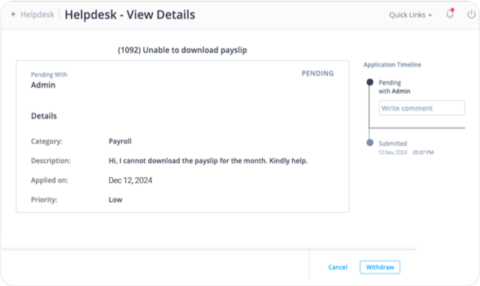 Advanced Helpdesk