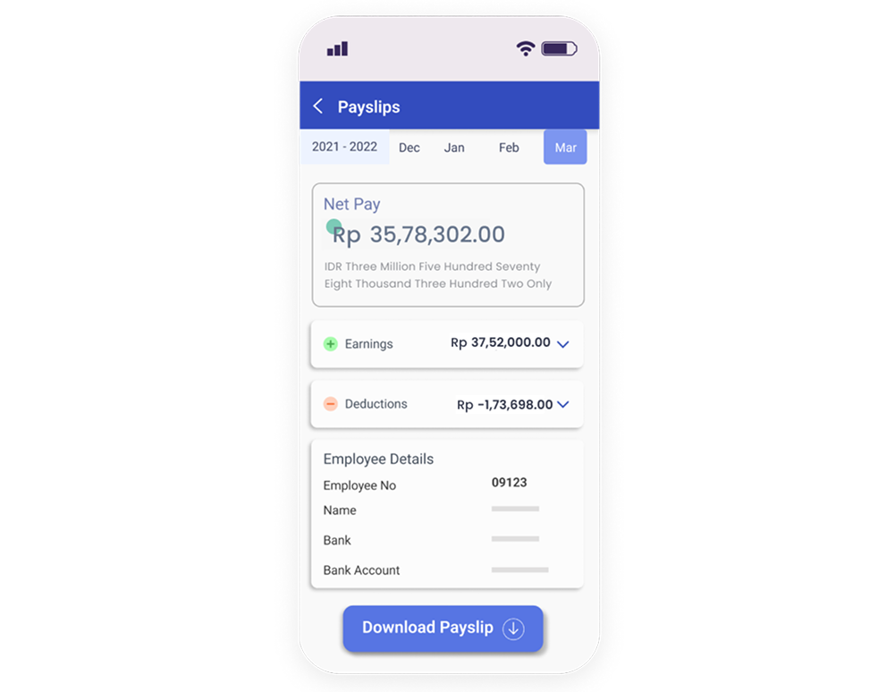 Payslips through ESS