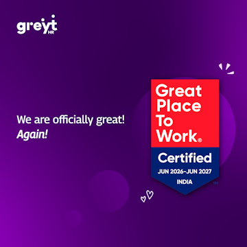 greytHR Earns Great Place to Work® Certification for 2026
