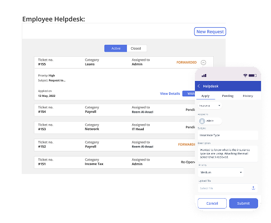 Employee Help Desk