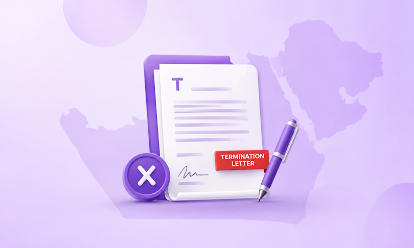 Middle East Termination Letter Format -undefined
