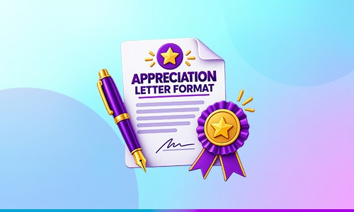 Appreciation Letter Format-undefined