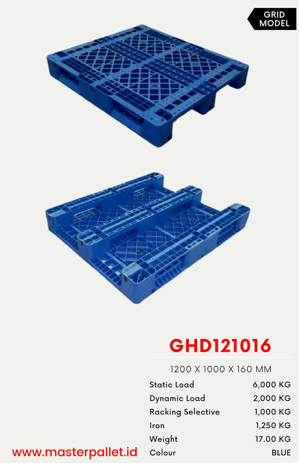 Heavy Duty Series Pallet Master Pallet