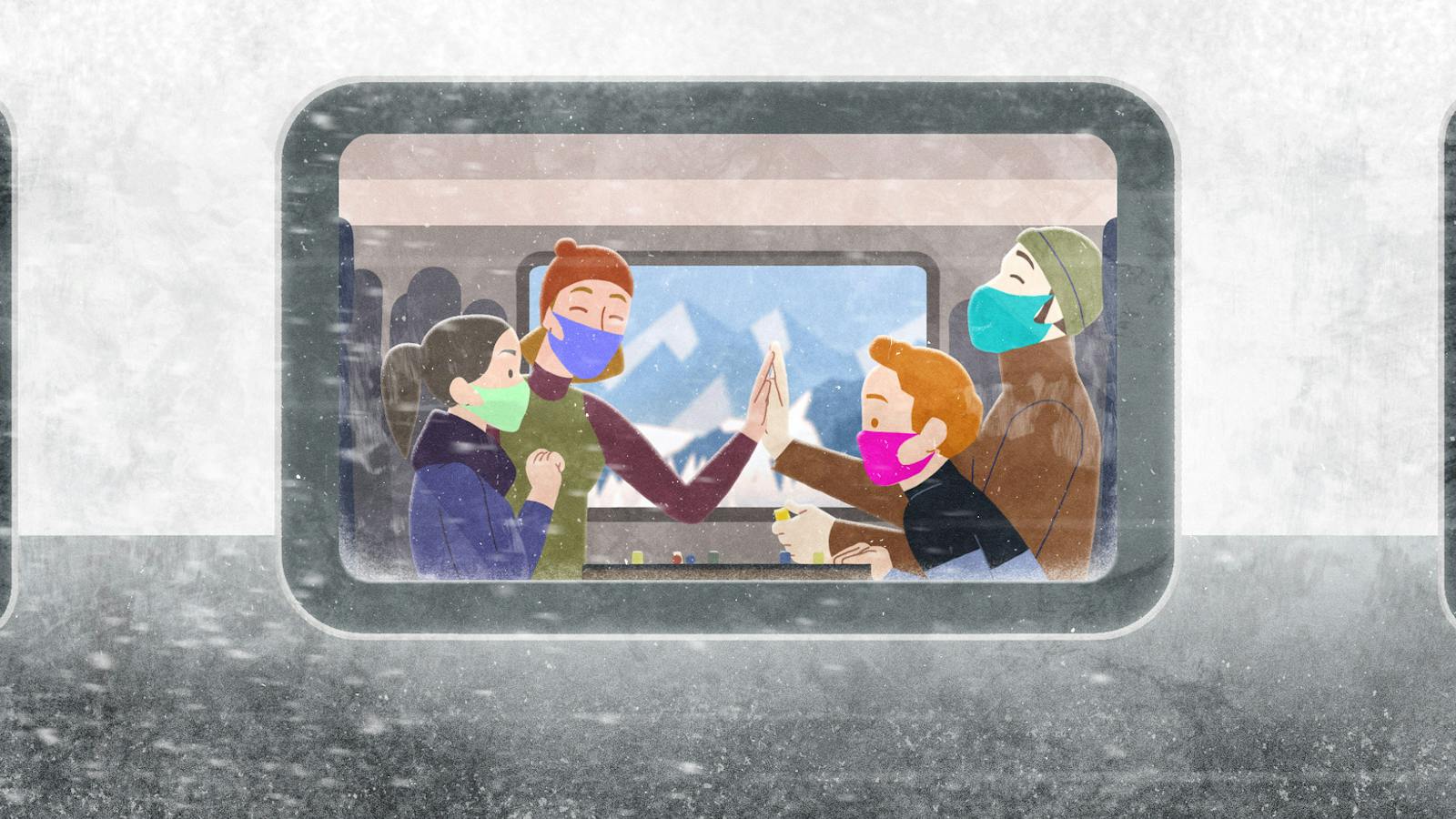#POWTakeTheTrain: Mit dem Zug in die Berge 