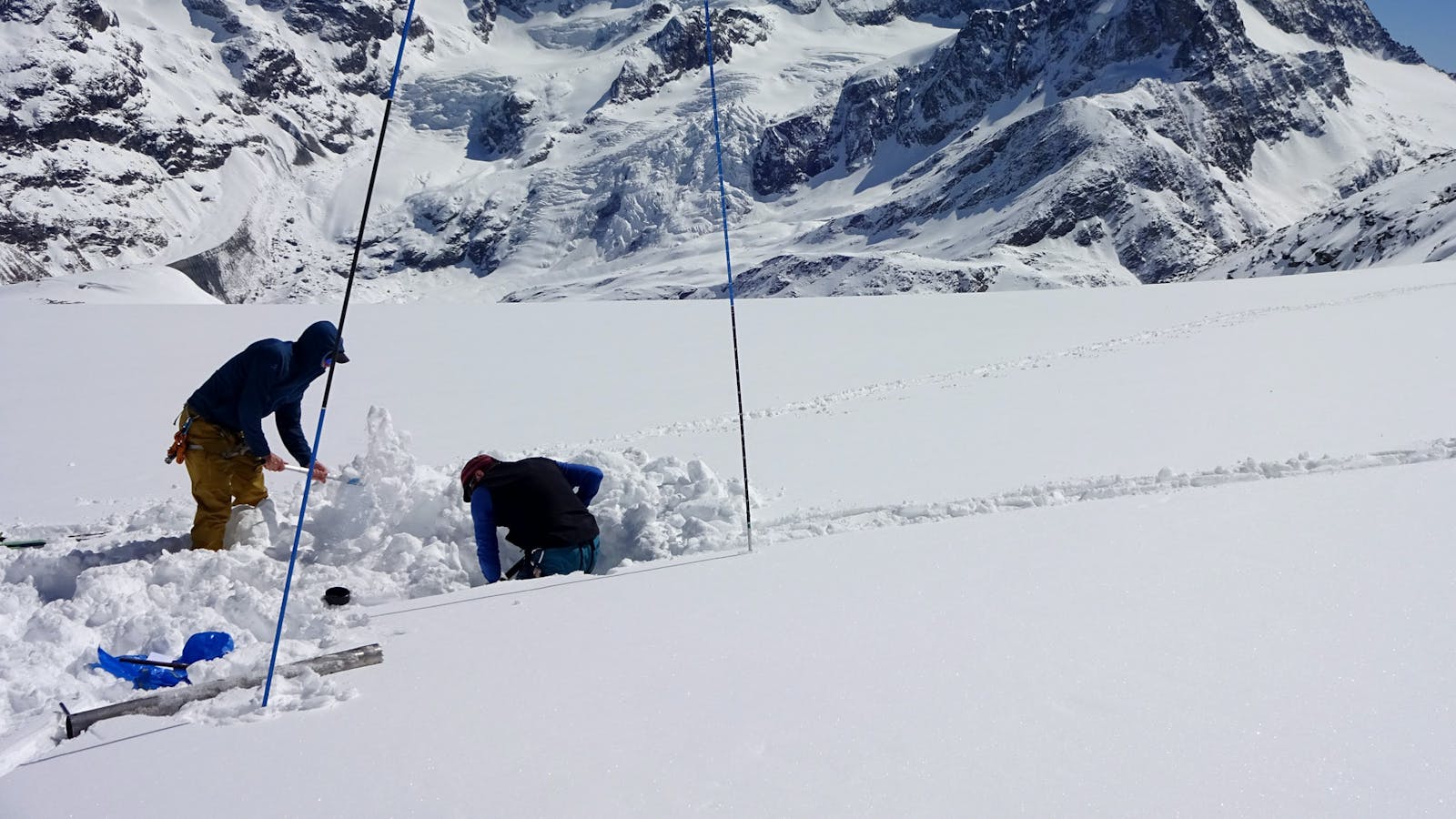 Schneemangel und schmelzende Gletscher im Jahr 2022