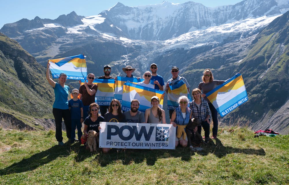 POW x Gletscher-Initiative bei den Gletschermühlen
