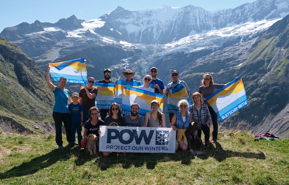 POW x Gletscher-Initiative bei den Gletschermühlen