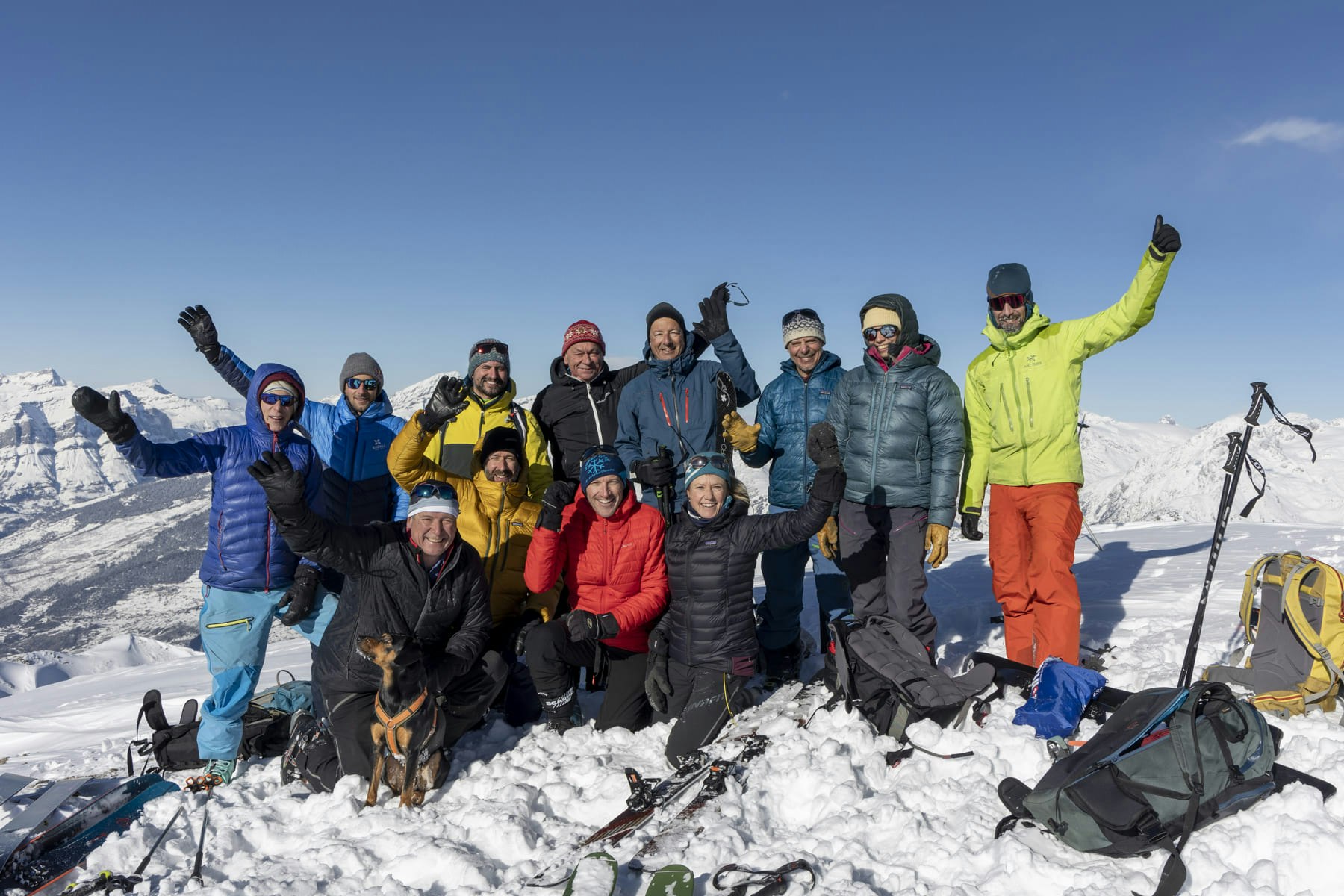 Parlamentarische Skitour