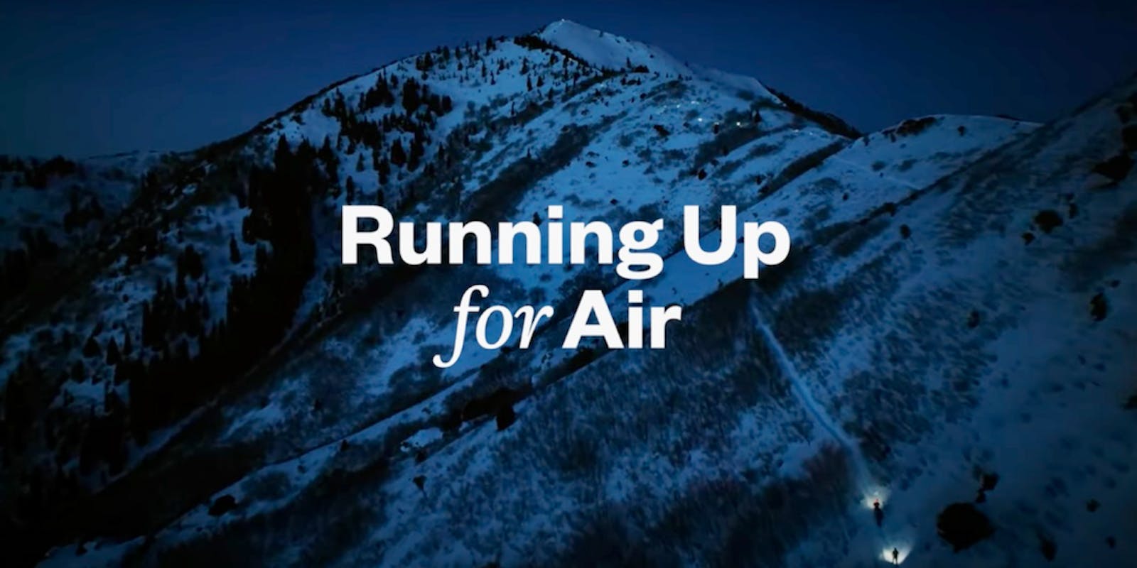 Running Up for Air - Patagonia Social Run und Film Screening