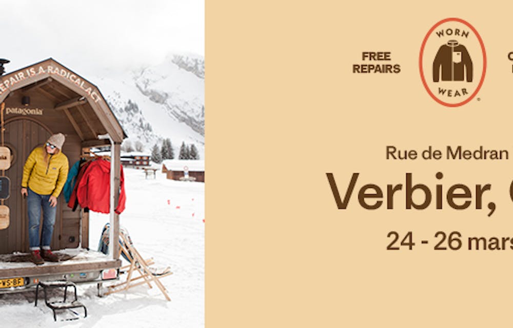 POW am Patagonia Worn Wear in Verbier