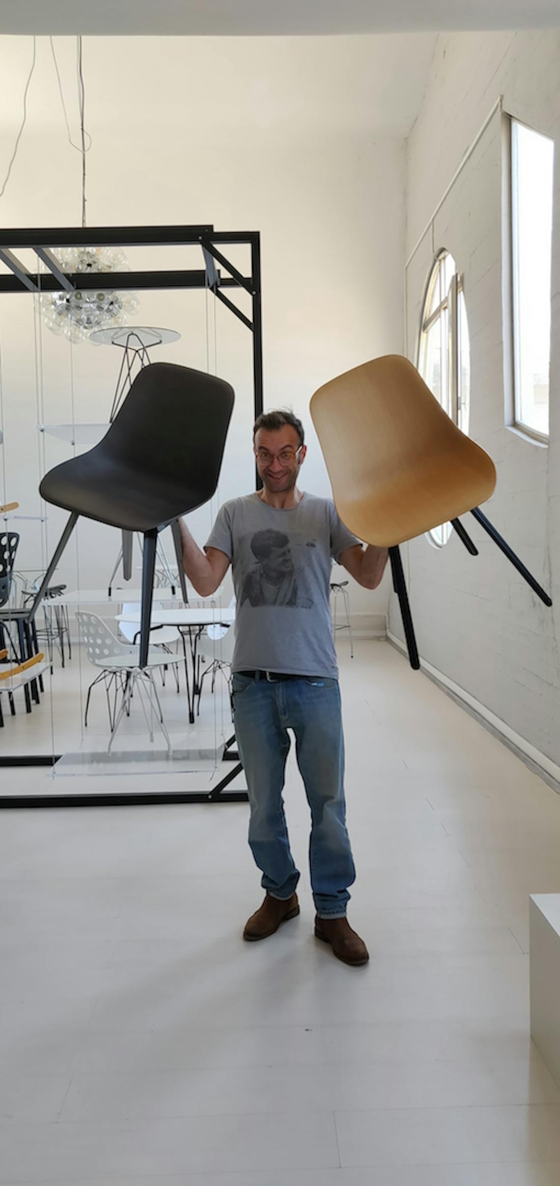 W9 Wooden Side Chair by Kubikoff, Kubikoff W9 Chair, Kubikoff Chair W9, 3D Veneer technology Chair, designer Matteo Calonaci.