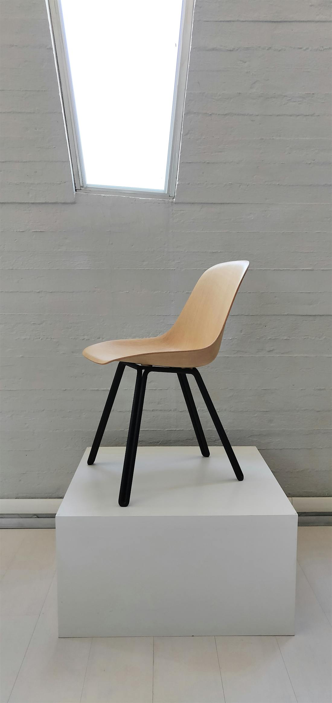 W9 Wooden Side Chair by Kubikoff, Kubikoff W9 Chair, Kubikoff Chair W9, 3D Veneer technology Chair, designer Matteo Calonaci.