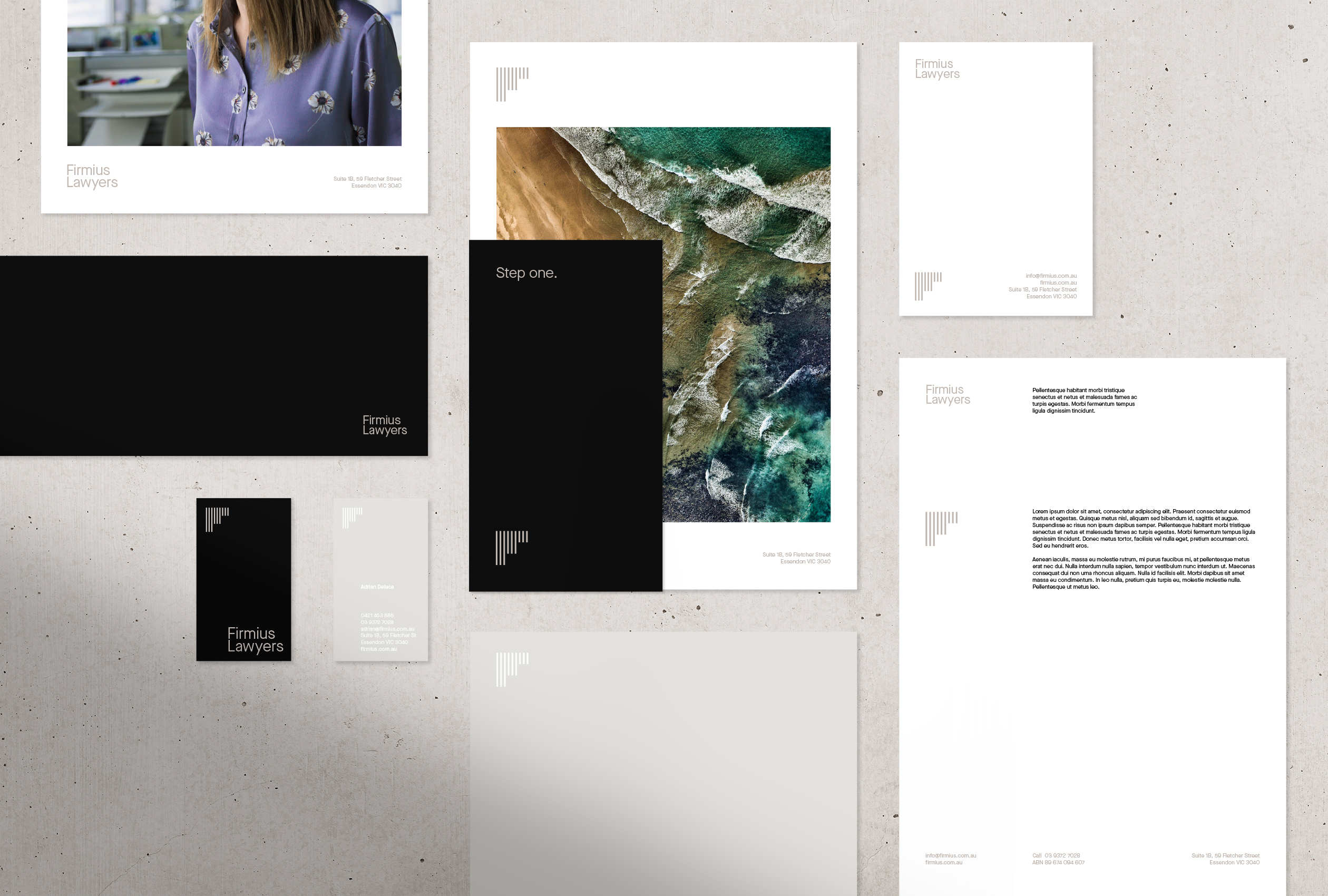 A wide collection of branded print stationary and promotional collateral