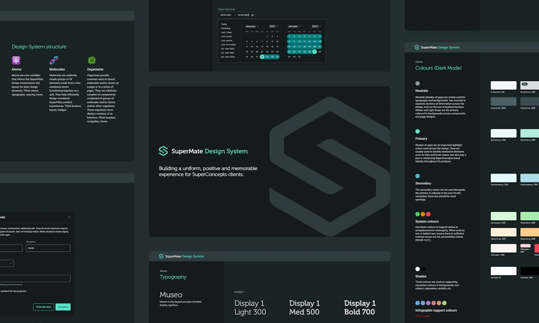 SuperMate Design System – Luis Macedo | Luis Macedo