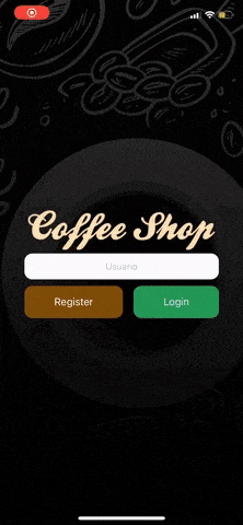 Demo Coffee Shop - APP