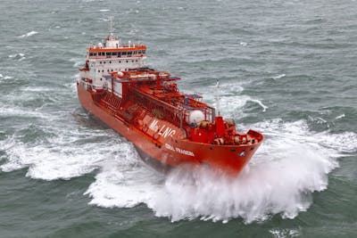 Bunker One launches physical LNG bunker supply
