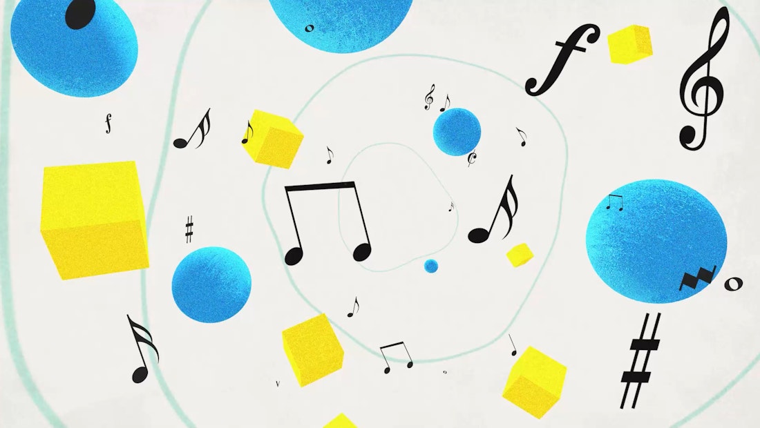 Still image from ABRSM music theory campaign