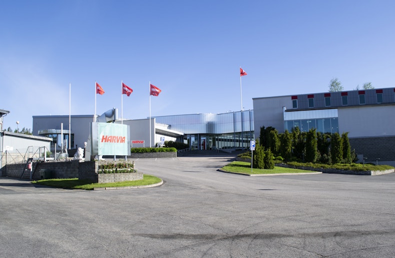 Harvia headquaters at Muurame