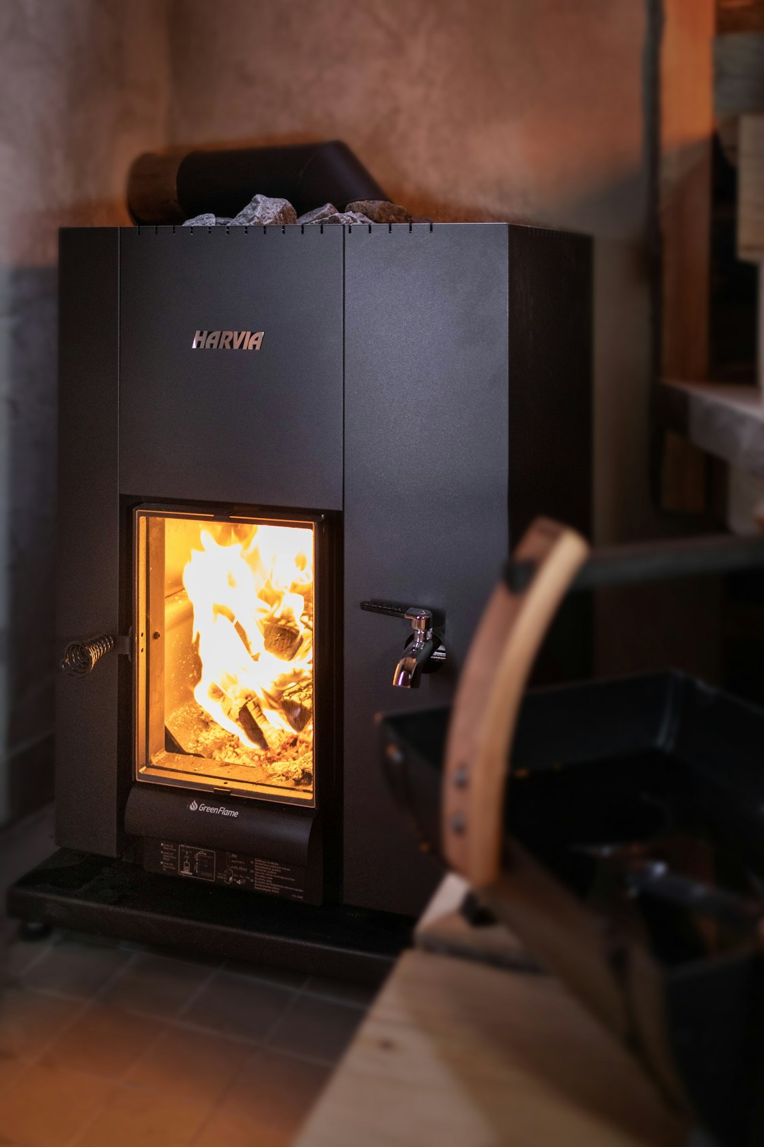 Harvia Wood burning heaters Harvia