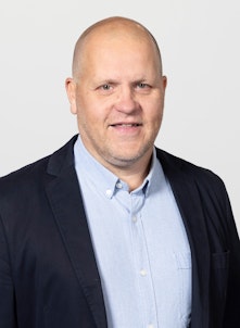 Picture of Harvia's area manager Tomi Paattiniemi