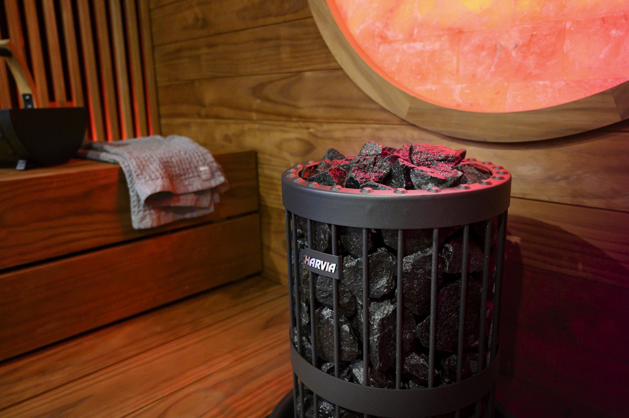 Harvia Cilindro Half Series Stainless Steel Sauna Heater