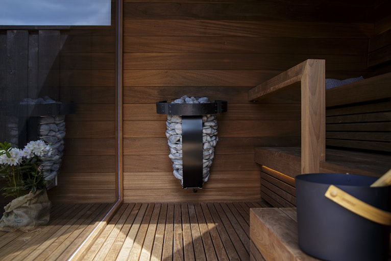 Harvia Spirit Electric Heater with safety rail