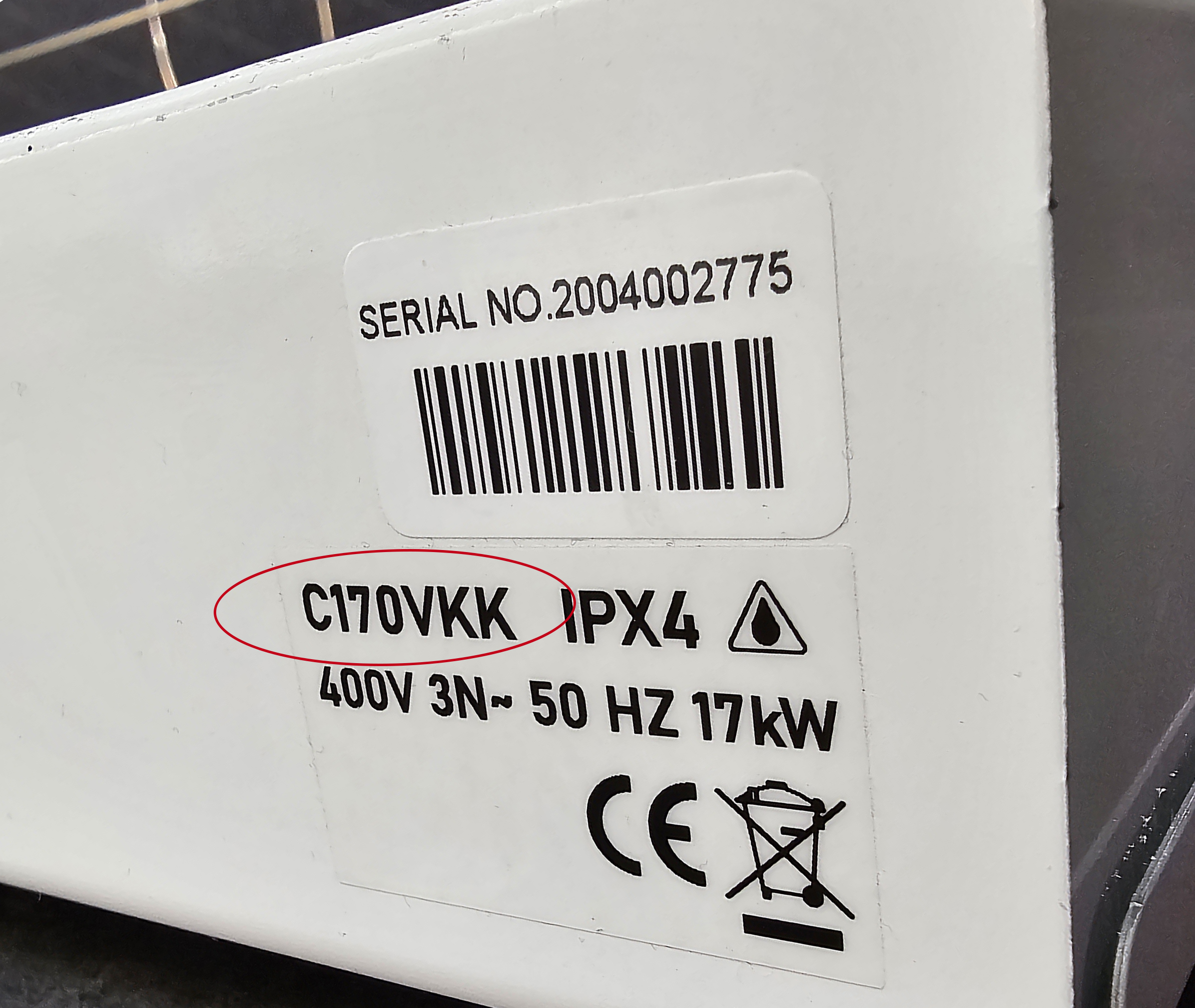 Harvia - Where to find your product's serial number? | Harvia