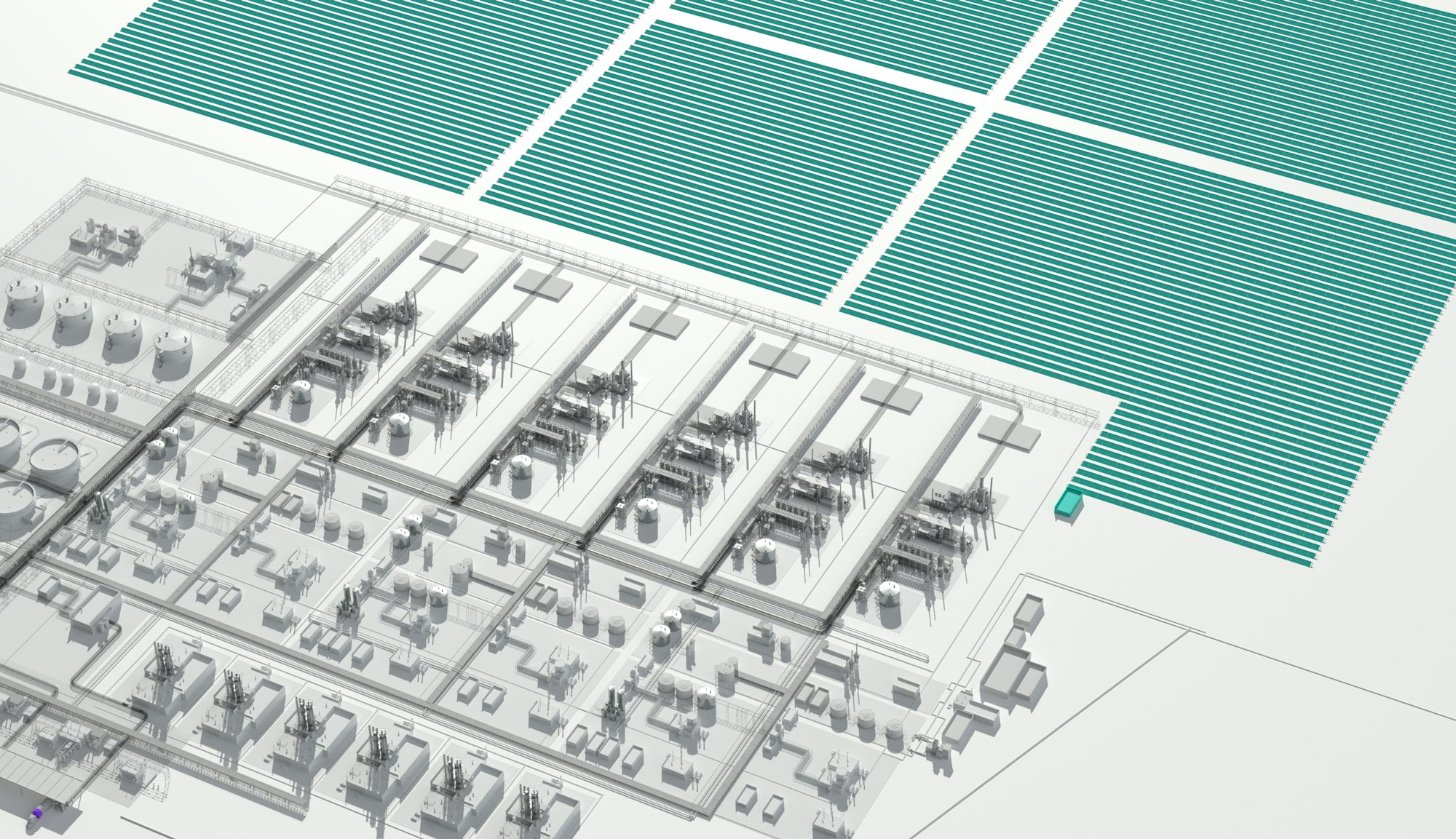 Integrated solar power generation