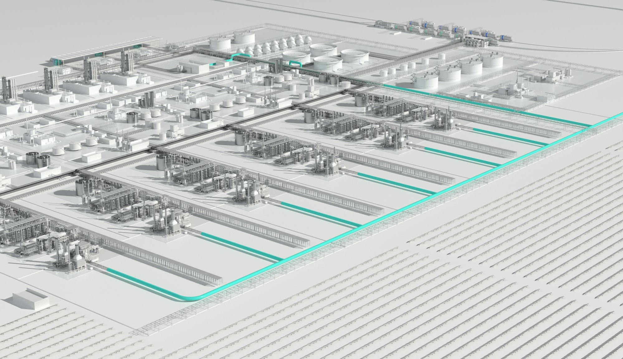 Beneficial use for flared natural gas