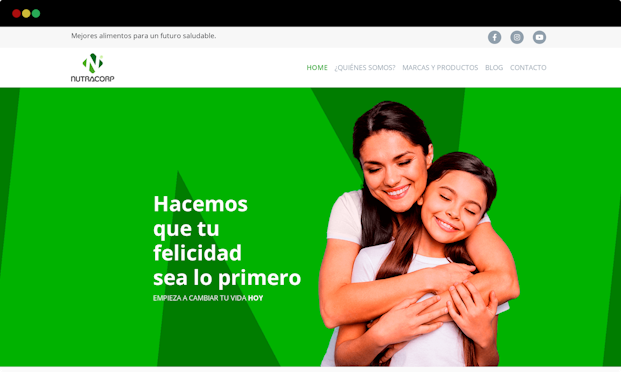 NutraCorp  -  WordPress Theme