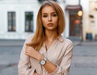 Woman who got a brow lift in street